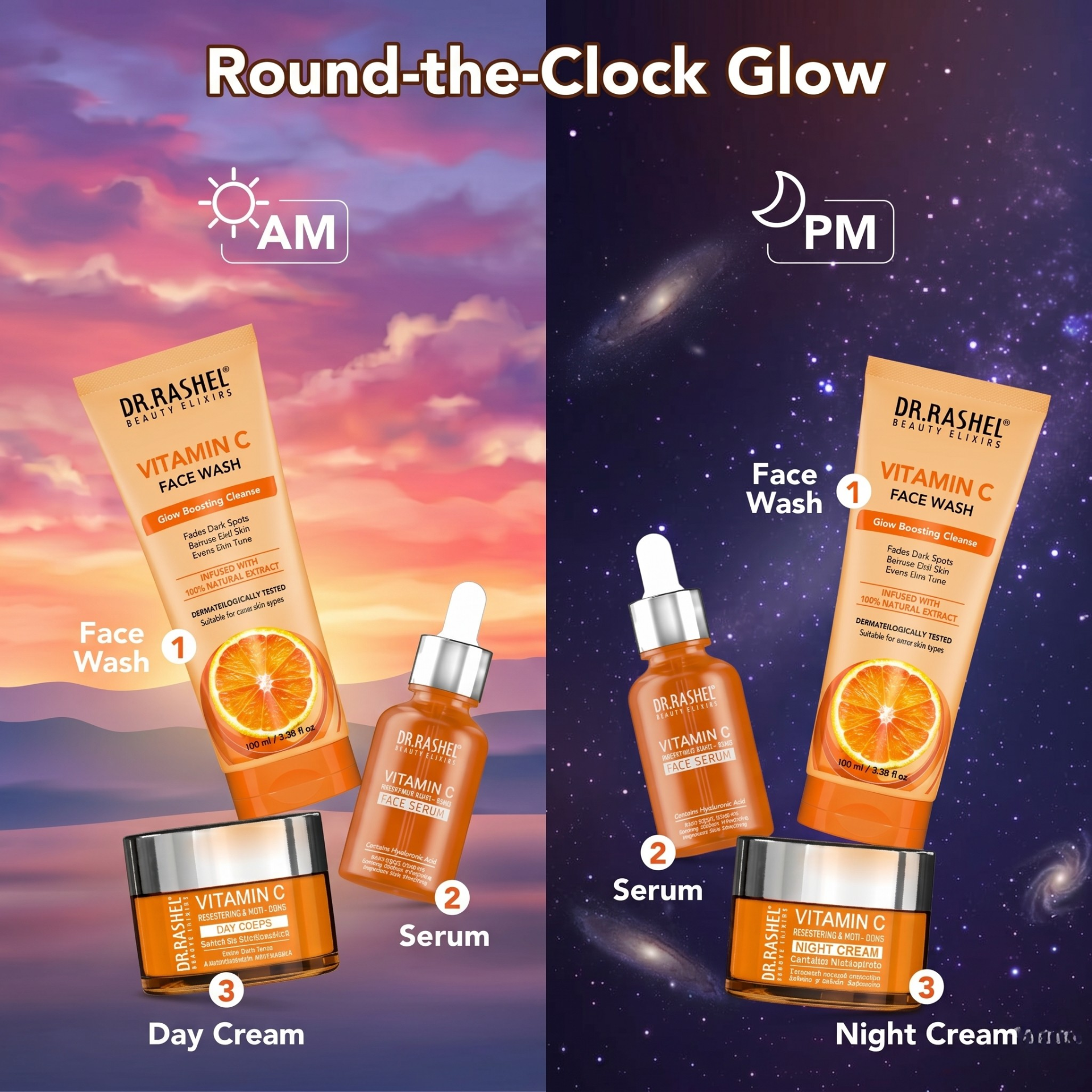 DR.Rashel AM/PM Routine Kit
